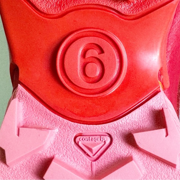 NWT Salomon x MM6 Maison Margiela Red Sneakers - Picture 11 of 17